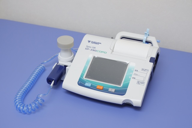 電子式診断用スパイロメータ