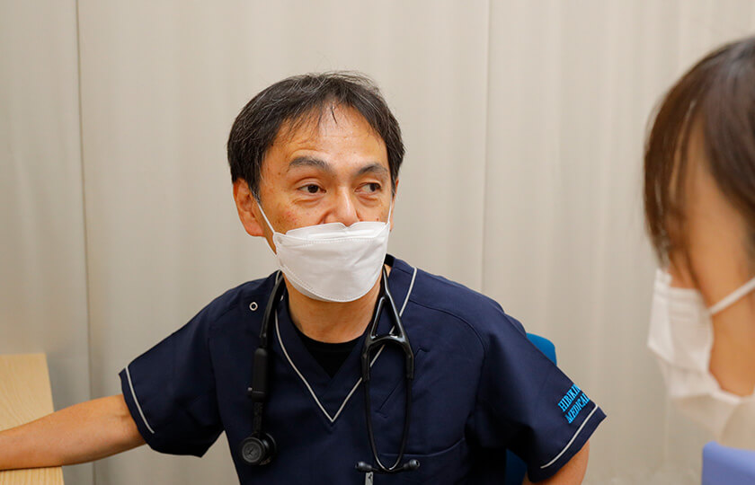 患者さんに寄り添う医療を提供します